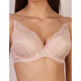 Бюстгальтер спейсер с кружевом Orhideja 581-437 пион, Цвет: пион, Размеры: 70F