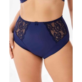 Высокие трусы слипы Elli 621 темно-синий, Цвет: темно-синий, Размеры: XL