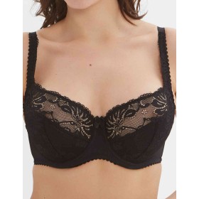 Бюстгальтер полумягкий Elli 9000 черный, Цвет: черный, Размеры: 85G