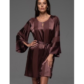 Домашняя туника Mia-Amore ILONA 7541 шоколад, Цвет: шоколад, Размеры: 2XL/3XL