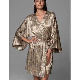 Короткий халат-кимоно Mia-Amore DALIA 4813, Цвет: мультицвет, Размеры: 2XL/3XL