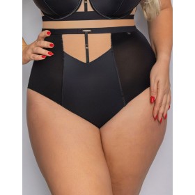 Высокие трусы макси Kris Line SIMPLE briefs MAXI, Цвет: черный, Размеры: M