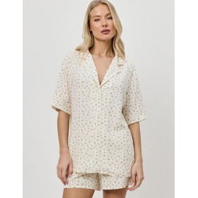 Пижама с шортами Aruelle CAPRIELLE, Цвет: бледно-жёлтый, Размеры: XS