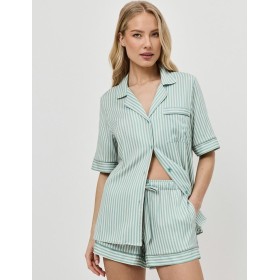 Пижама с шортами Aruelle MOSS, Цвет: оливковый, Размеры: XS