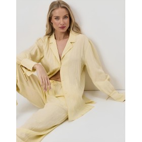 Комплект женский с брюками Aruelle SOLARA SET, Цвет: лимон, Размеры: XS