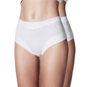 Набор хлопковых трусов 2 шт. Janira PACK-2 SLIP ESENCIAL 1031637 blanco, Цвет: blanco (белый), Размеры: L