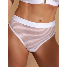 Трусики бразилиана Kinga LOU LIGHT 1215/2-B белый, Цвет: белый, Размеры: M