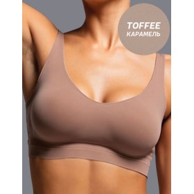 Топ с вкладышами Lormar TOUCH toffee, Цвет: toffee (карамель), Размеры: S