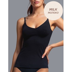 Майка из микрофибры Lormar FLOW milk, Цвет: milk (молоко), Размеры: S