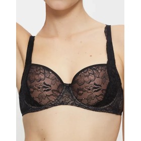 Бюстгальтер балконет Triumph AMOURETTE CHARM WHP02 чёрный, Цвет: чёрный, Размеры: 70D