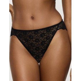 Кружевные трусики Triumph AMOURETTE highleg tai чёрный, Цвет: чёрный, Размеры: XS