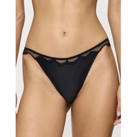 Трусики бразилиана Triumph CRAZY STUPID LOVE highleg tai, Цвет: чёрный, Размеры: XS