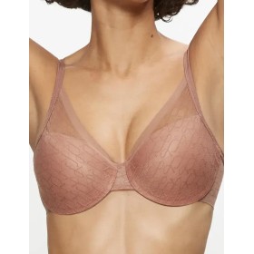 Бюстгальтер плотная чашка Triumph SIGNATURE SHEER WHP EX миндаль, Цвет: миндаль, Размеры: 70C