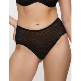 Высокие слипы Triumph SIGNATURE SHEER maxi EX чёрный, Цвет: чёрный, Размеры: XS