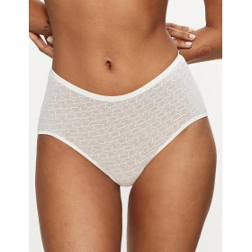 Высокие слипы Triumph SIGNATURE SHEER maxi EX сливочный, Цвет: сливочный, Размеры: XS