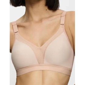 Спортивный бюстгальтер Triumph TRIACTION WELLNESS N бежевый, Цвет: бежевый, Размеры: 75B