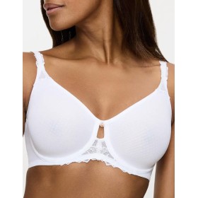 Бюстгальтер с мягкой чашкой Triumph WILD AZALEA FLORALE W01 белый, Цвет: белый, Размеры: 70E