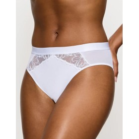 Трусы слипы Triumph WILD AZALEA FLORALE tai белый, Цвет: белый, Размеры: XS