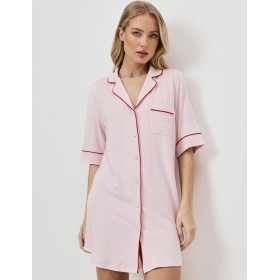 Рубашка домашняя Aruelle AMORIA, Цвет: светло-розовый, Размеры: S