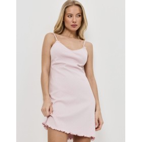 Сорочка на тонких бретелях Aruelle CARYS, Цвет: светло-розовый, Размеры: S