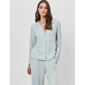 Пижама с брюками из модала Aruelle DOVE, Цвет: светло-мятный, Размеры: S