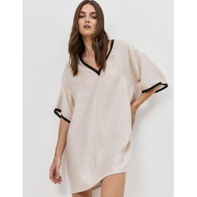 Лёгкая туника Aruelle HORIZON, Цвет: светло-бежевый, Размеры: S