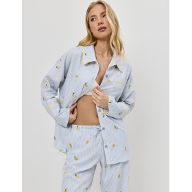 Пижама с брюками Aruelle LENORA, Цвет: светло-голубой, Размеры: S