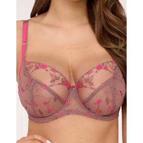 Бюстгальтер мягкий Ava MUSE 2218 M mocha rose, Цвет: античная роза, Размеры: 70G