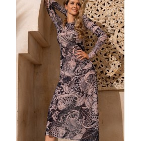 Туника для пляжа Mia-Amore VIRGINY 2280, Цвет: бежевый, Размеры: 2XL