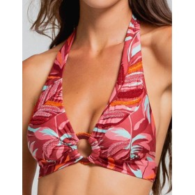 Верх купальника с вышивкой бисером Cosita Linda CLB26047 RAINFOREST RADIANCE, Цвет: мульти, Размеры: M