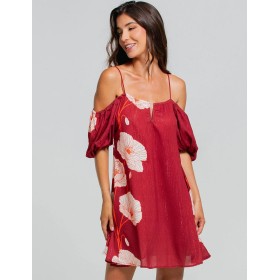 Платье-туника Cosita Linda CLC26017 MAJESTIC POPPY, Цвет: терракотовый, Размеры: L