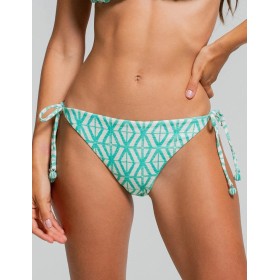 Женские плавки на завязках Cosita Linda CLH26056 MAYAN SHADES, Цвет: бирюзовый, Размеры: L