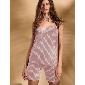 Комплект топ и шорты Lormar EVENT 654065CO beige, Цвет: beige (бежевый), Размеры: S