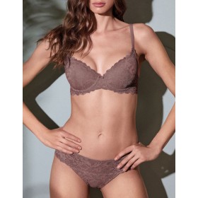 Комплект Lormar YOURBODY балконет+слипы You52311 ВЛ26 ebano, Цвет: ebano (древесный), Размеры: 75B