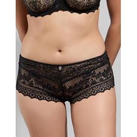 Кружевные трусы-шорты Empreinte 02151 CASSIOPEE чёрный, Цвет: чёрный, Размеры: M