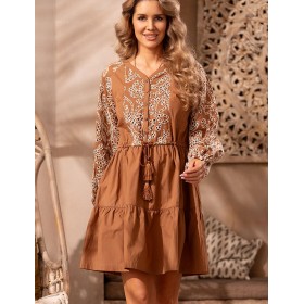 Туника с рукавом Mia-Amore BARBADOS 6003, Цвет: капучино, Размеры: L/XL