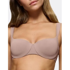 Бюстгальтер балконет Triumph BODY MAKE-UP ILLUSION BALCON EX, Цвет: серо-бежевый, Размеры: 75E
