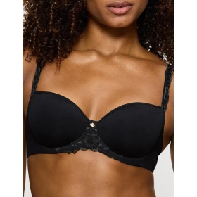 Бюстгальтер балконет Triumph WILD AZALEA FLORALE WHP чёрный, Цвет: чёрный, Размеры: 70C