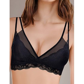 Кружевной топ бралетт Amelie VERA 2525 черный, Цвет: черный, Размеры: XS