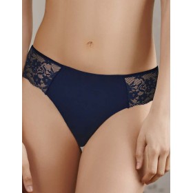 Трусы бразилиана Amelie VERA 2517-3 синий, Цвет: синий, Размеры: XS