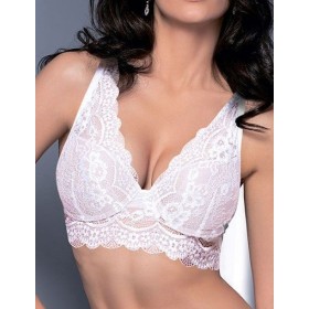 Кружевной бралетт с пуш-ап Leilieve ITALIAN CLASS С6168 bianco, Цвет: bianco (белый), Размеры: 70C