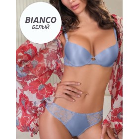 Комплект Leilieve MY LOOK пуш-ап+бразилиана M1158 bianco, Цвет: bianco (белый), Размеры: 70B