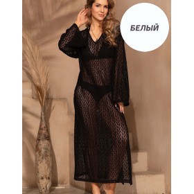 Длинная ажурная туника Mia-Amore FORTUNATA 5669 белый, Цвет: белый, Размеры: L/XL