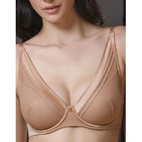 Легкий бюстгальтер спейсер Mioocchi NAOMI 8318 praline, Цвет: praline (пралине), Размеры: 70D