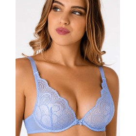 Бюстгальтер пуш-ап Wonderbra W0BHP светло-голубой, Цвет: светло-голубой, Размеры: 70C