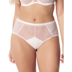 Трусы комфорт Mefemi NADIA classic экрю, Цвет: экрю, Размеры: L