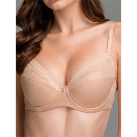 Бюстгальтер с уплотненными чашками Mioocchi NAOMI 8316 praline, Цвет: praline (пралине), Размеры: 90D
