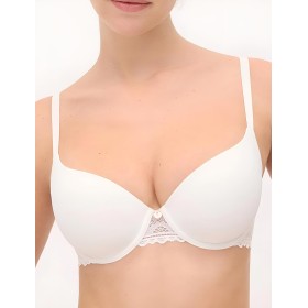 Бюстгальтер с гладкой чашкой Ysabel Mora 10175 BRIDAL жемчужный, Цвет: жемчужный, Размеры: 85B
