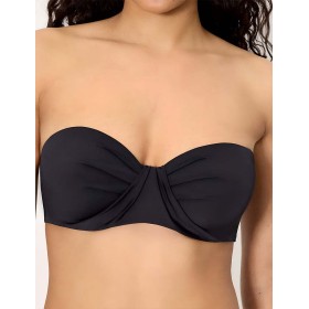 Купальный бюст бандо Ysabel Mora BEACH 83302 чёрный, Цвет: чёрный, Размеры: 85C
