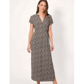 Длинное пляжное платье Ysabel Mora COAST 86232 чёрный/бежевый, Цвет: чёрный/бежевый, Размеры: M